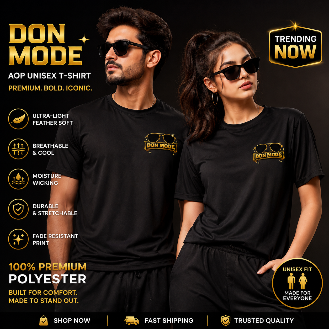 Unisex Oversized Premium Tee – For Men & Women | Wowshopy India